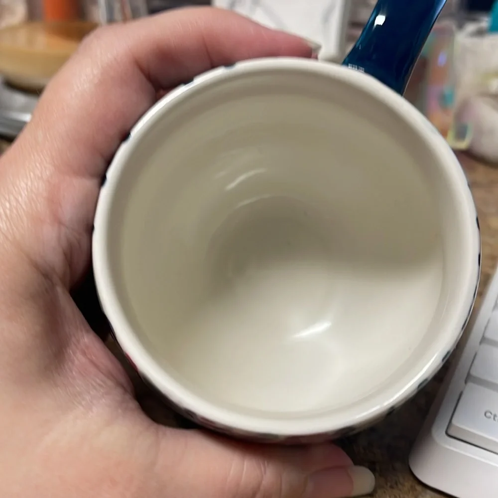 Anthropologie Orchid Pavilion Mug